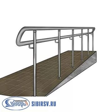 Рисунок Ограждение для пандусов на кольцах